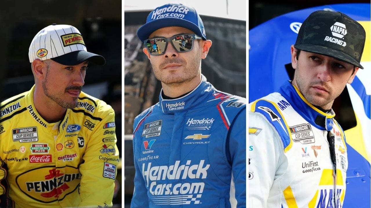 NASCAR heavyweights Joey Logano, Kyle Larson, and Chase Elliott search for answers as 2026 unfolds