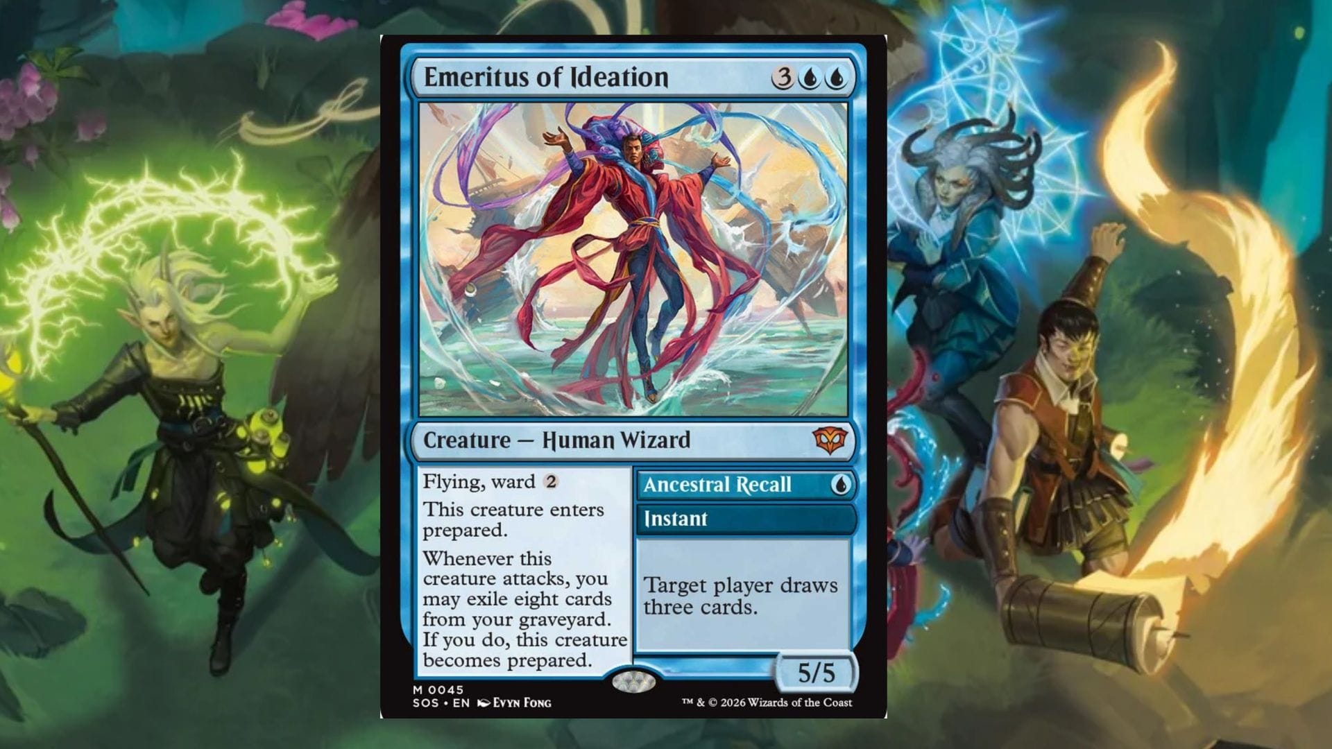 Want to cast Ancestral Recall, without spending thousands of dollars? (Image via Wizards of the Coast)