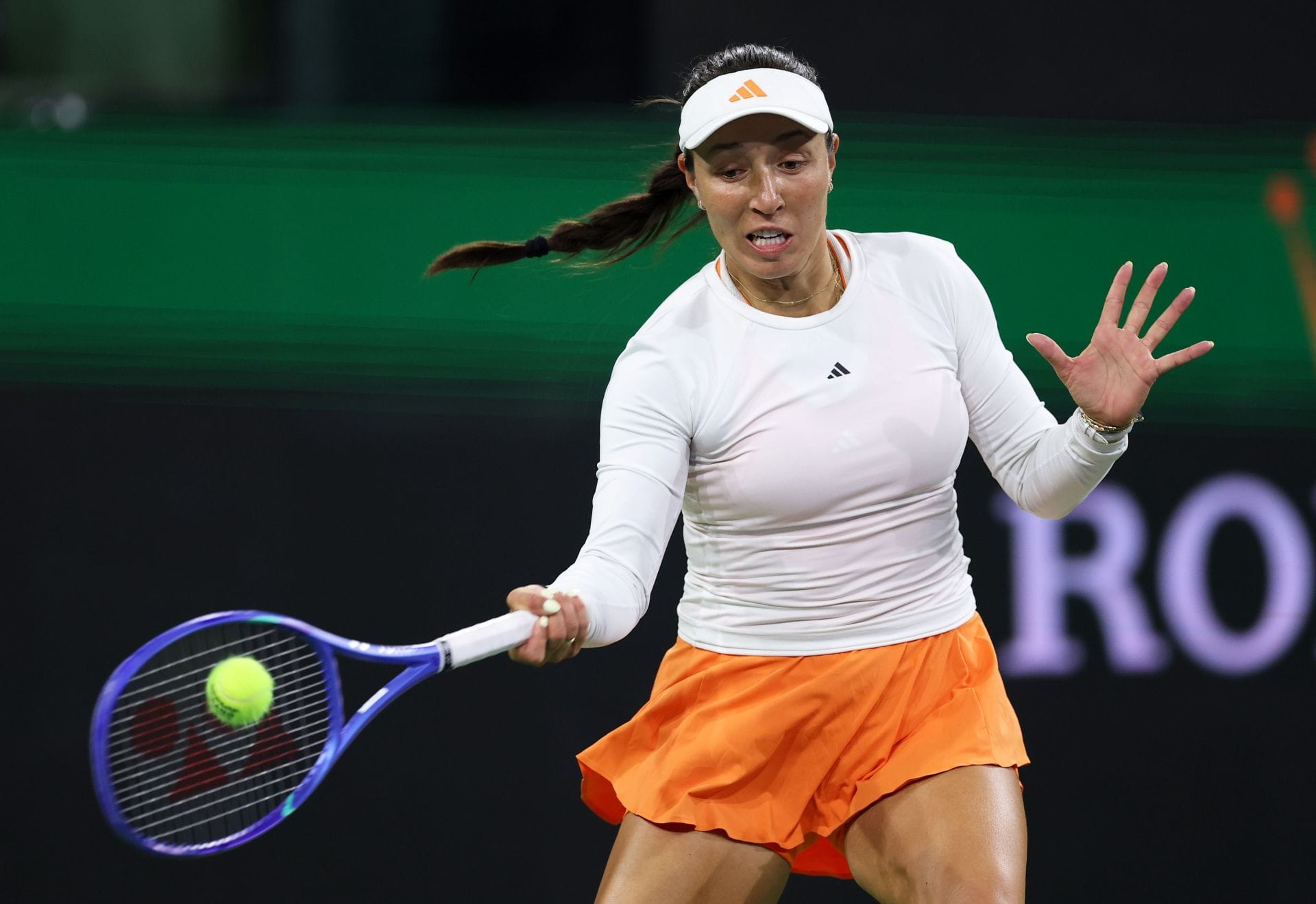 Jessica Pegula at the BNP Paribas Open 2026. (Source: Getty)