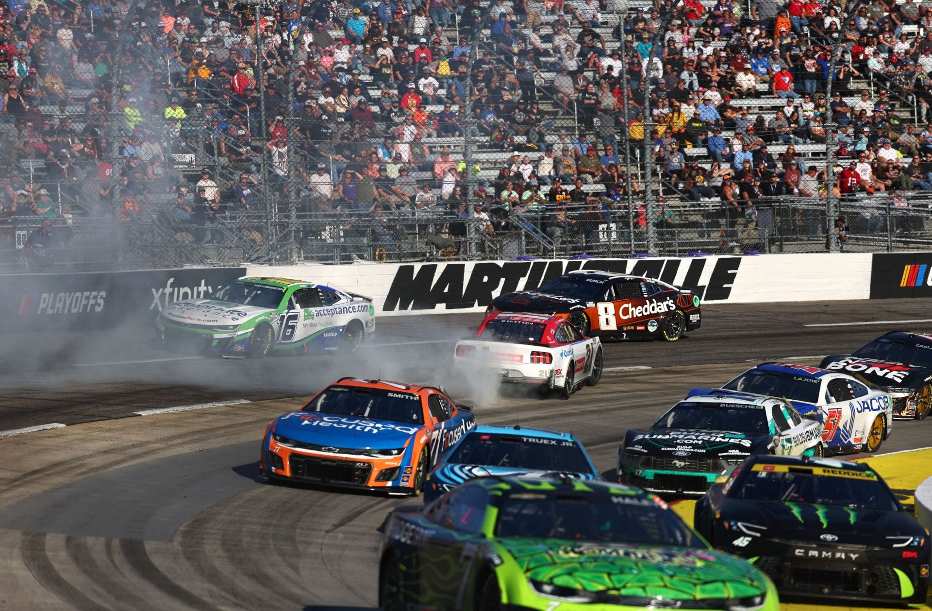 Biggest losers in the 2026 NASCAR Cup Series Cook Out 400 at Martinsville Raceway