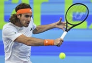 Stefanos Tsitsipas at the Qatar Open 2026. (Photo: Getty)