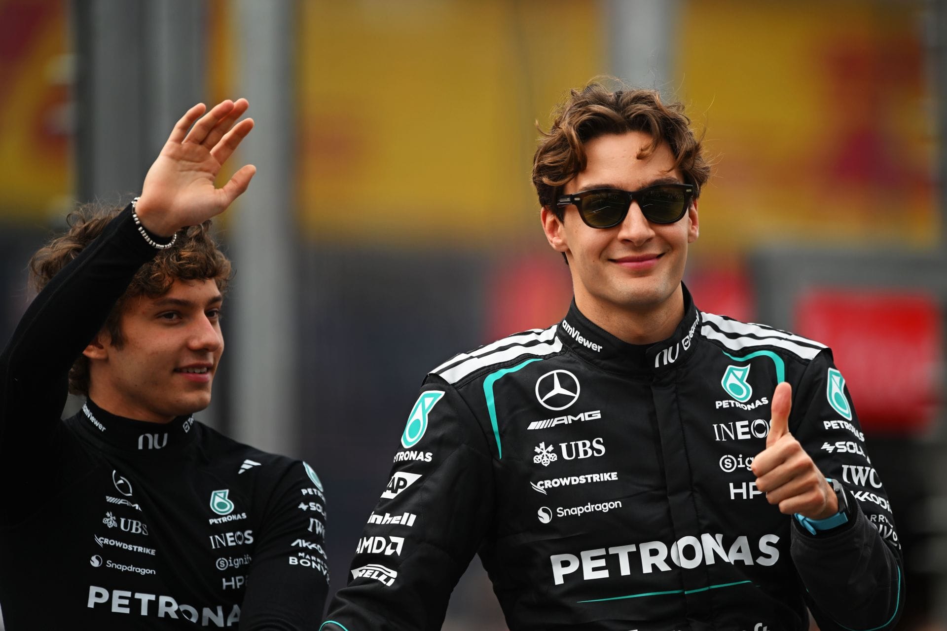 Mario Andretti asks Toto Wolff to "favor one driver" for F1 title after Kimi Antonelli upsets George Russell in China