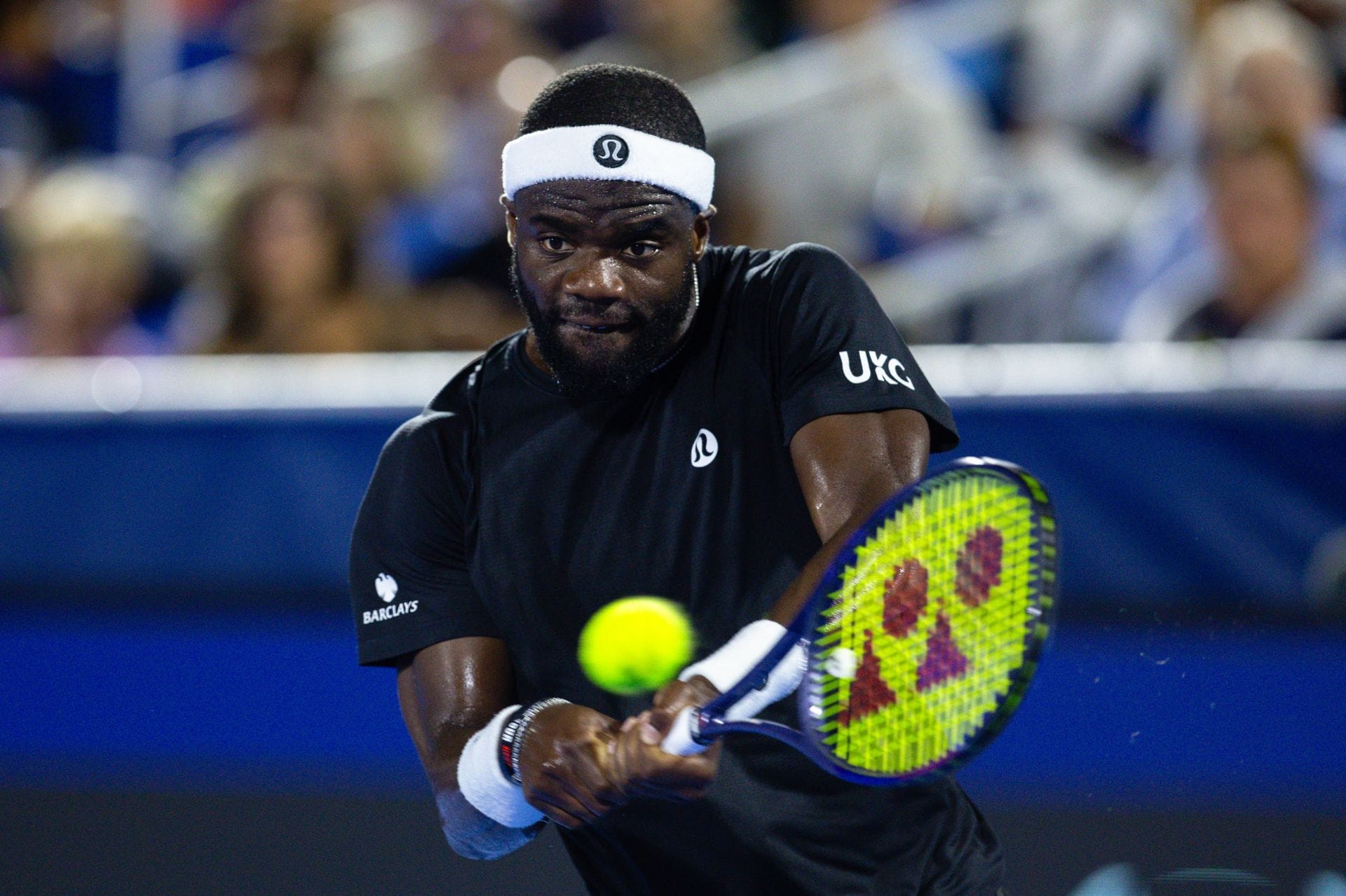 Frances Tiafoe in action at the 2026 Delray Beach Open (Source: Getty)