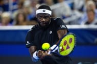 Frances Tiafoe in action at the 2026 Delray Beach Open (Source: Getty)