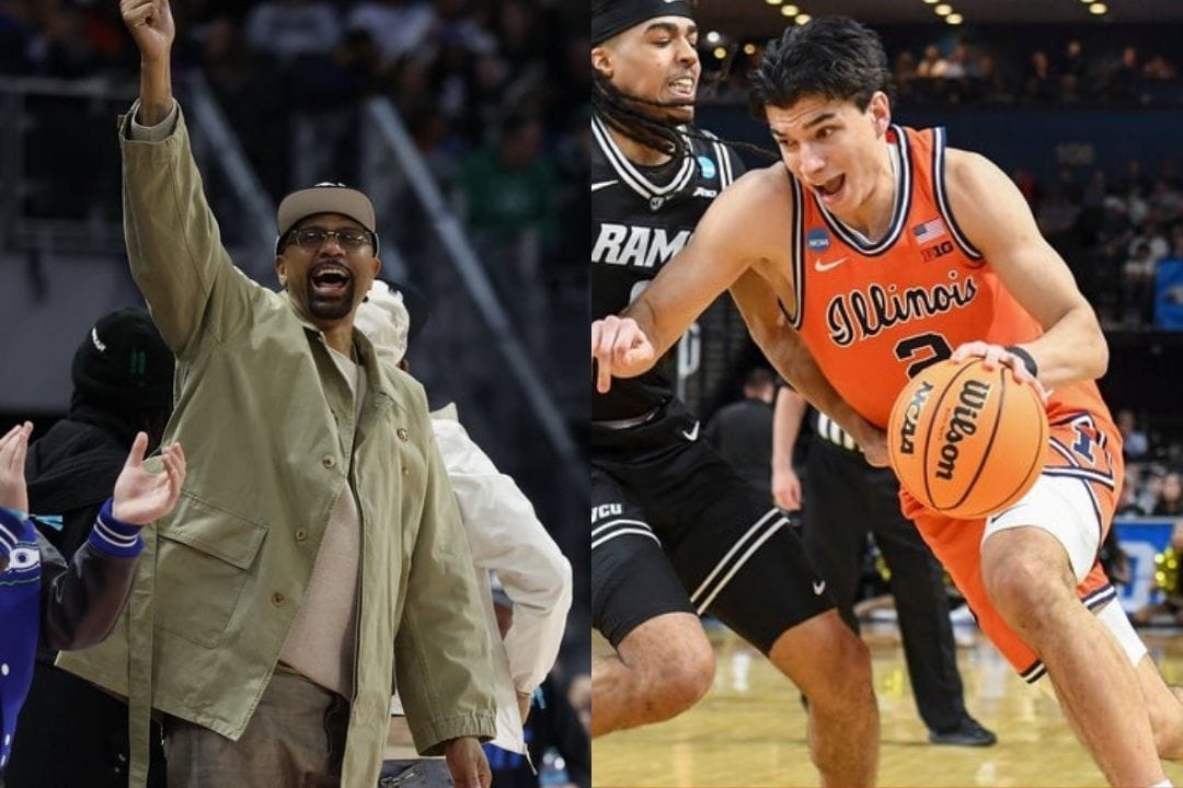 "He gotta shoot that b*tch": Jalen Rose wilds out on live TV watching Andrej Stojakovic go nuclear on Houston Cougars