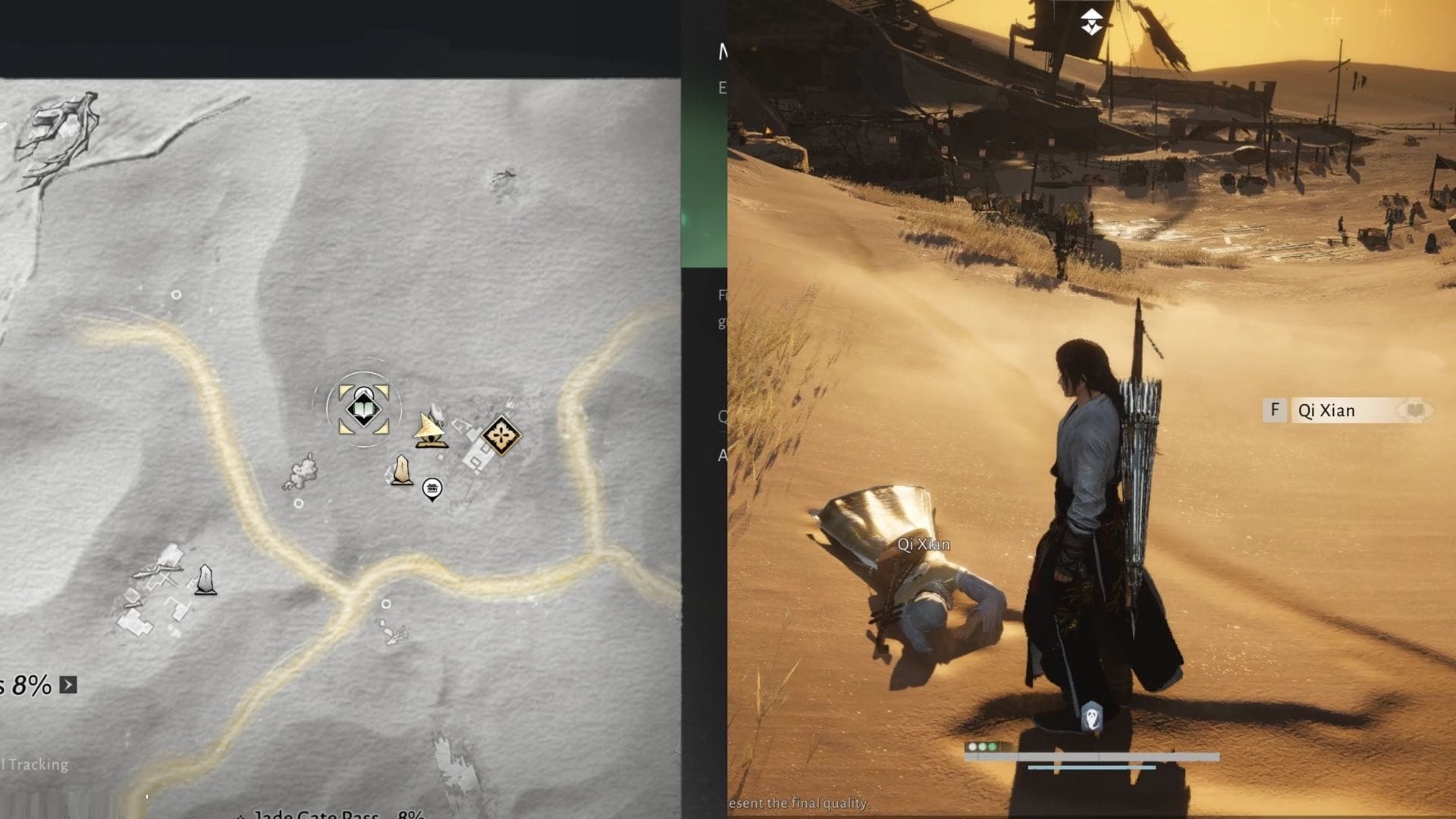 Melodies of Peace: Hexi quest location (Image via NetEase)