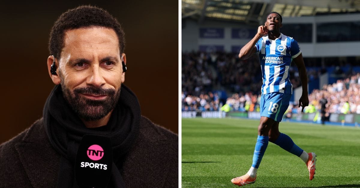 Rio Ferdinand sends bold message after ex-Manchester United teammate Danny Welbeck scores twice to beat Liverpool