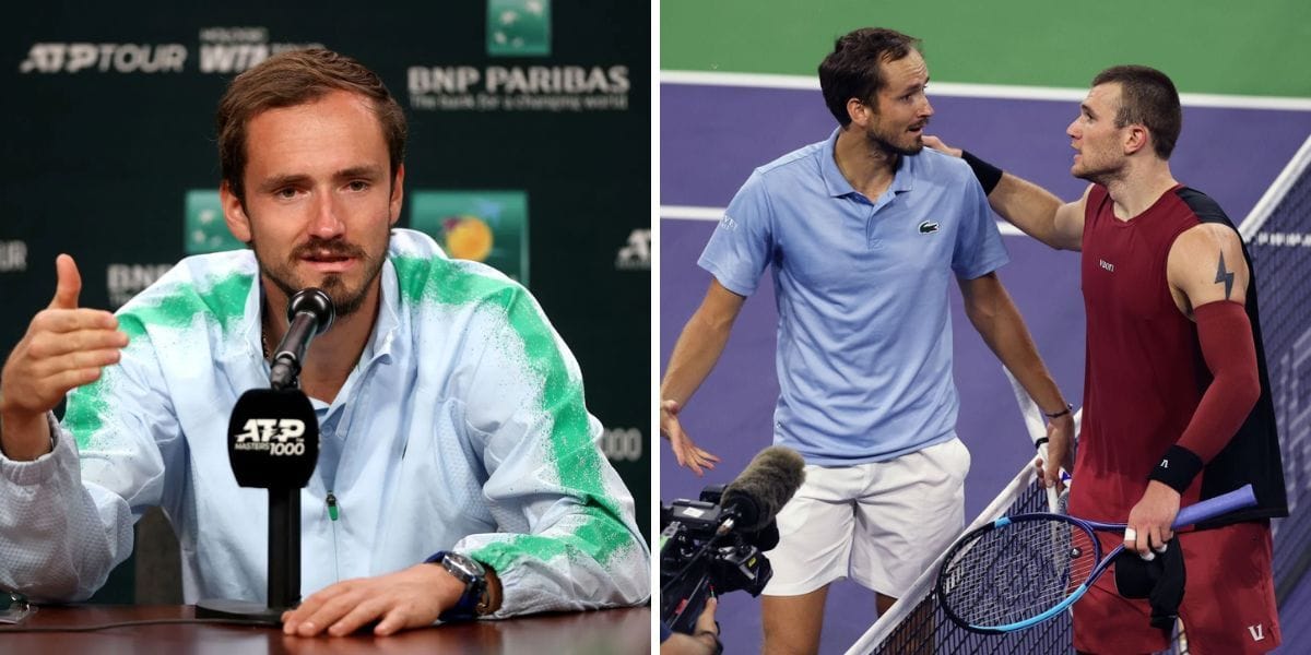 Daniil Medvedev's fiery response to 'cheating' allegations after controversial Jack Draper hindrance call at Indian Wells
