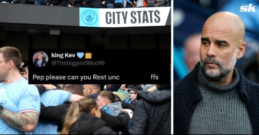 “Why is he here?”, “When will this end” – Manchester City fans unhappy with veteran’s inclusion in XI to face West Ham