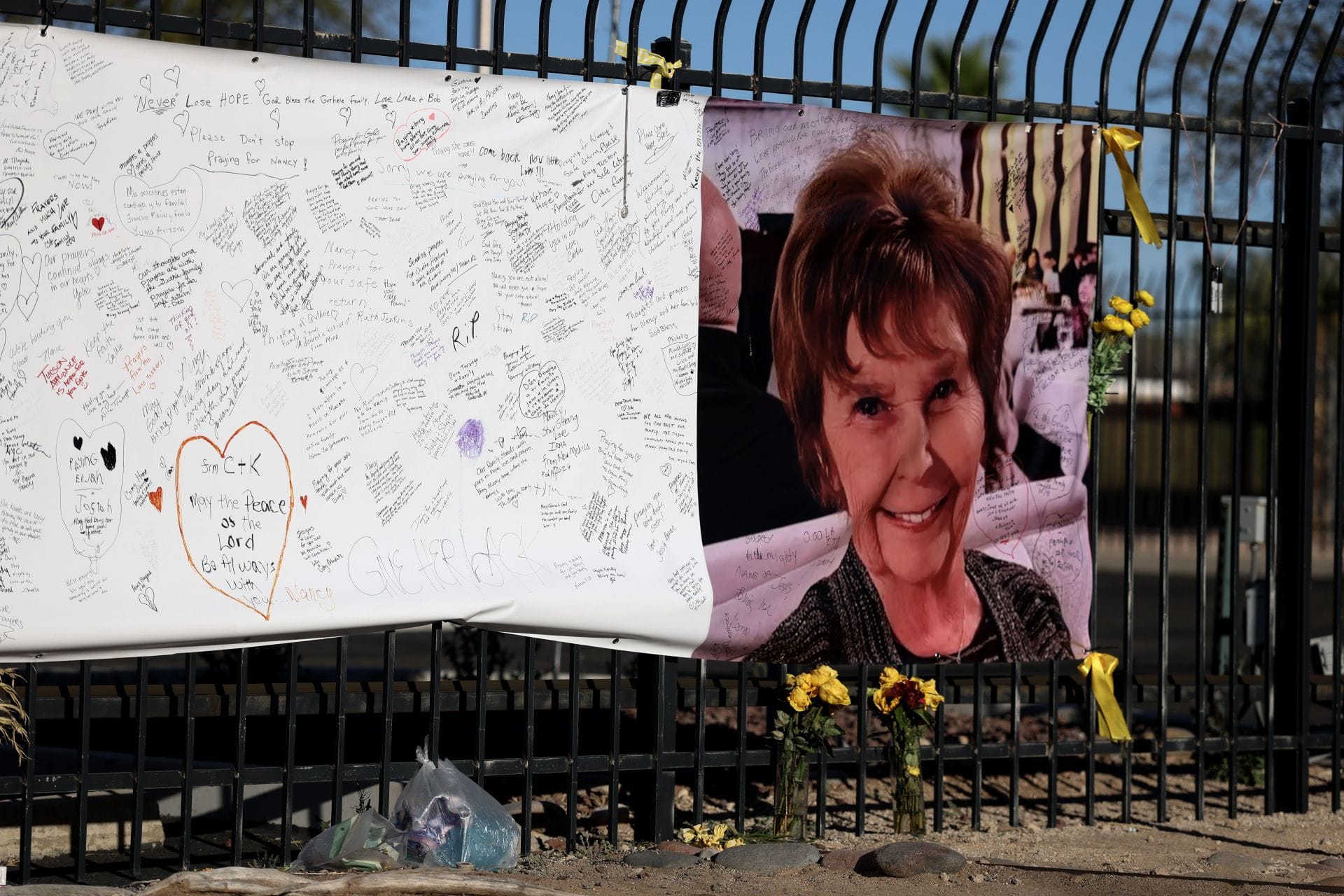 Search For Nancy Guthrie After Suspected Kidnapping Continues In Arizona - Source: Getty