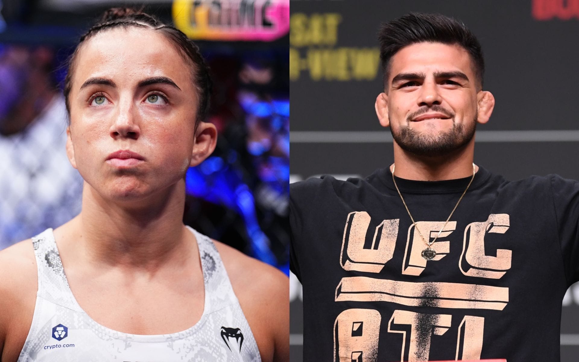 "I said a prayer in my head" - Kelvin Gastelum reacts to Maycee Barber's brutal KO loss at UFC Seattle