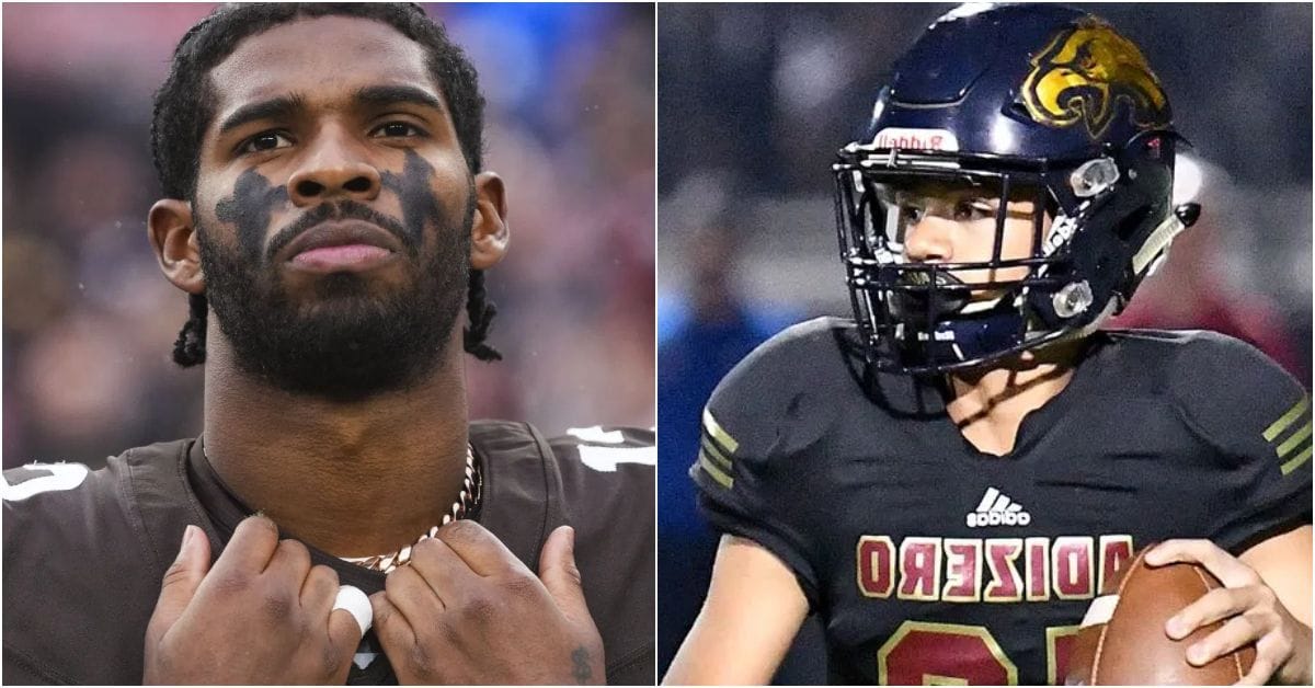 Shedeur Sanders attends funeral of Colorado QB Dominiq Ponder 8 days after death in car accident- Source: IMAGN and Getty