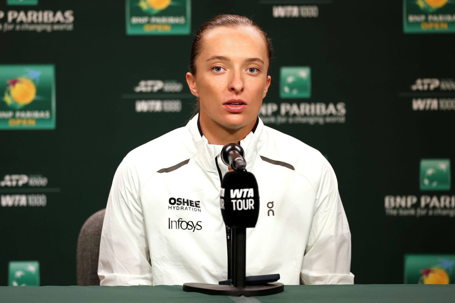 Iga Swiatek dismisses any concerns about her dip in form despite crushing Indian Wells exit underlining nightmare 2026 start