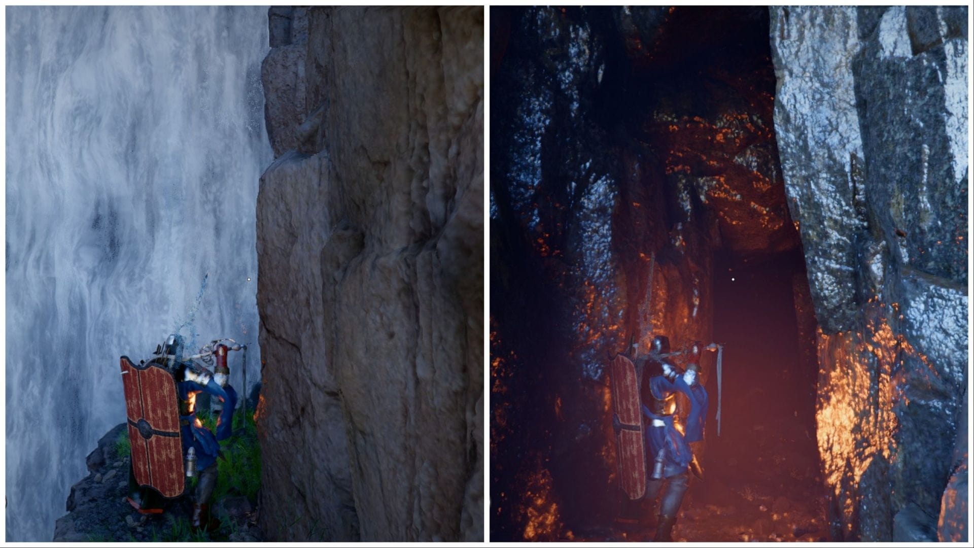 How to get behind waterfalls in Crimson Desert