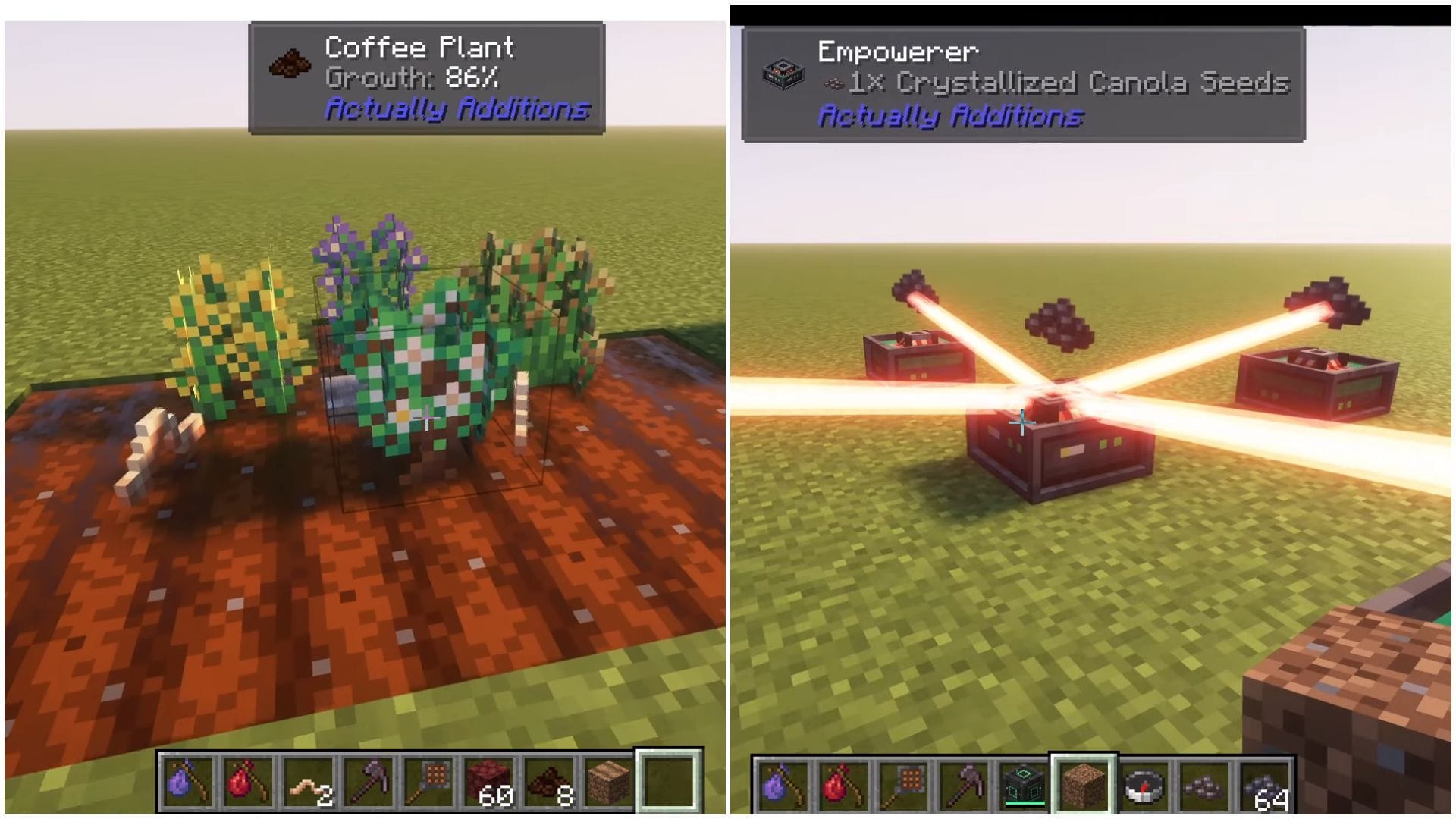 Minecraft Actually Additions mod guide