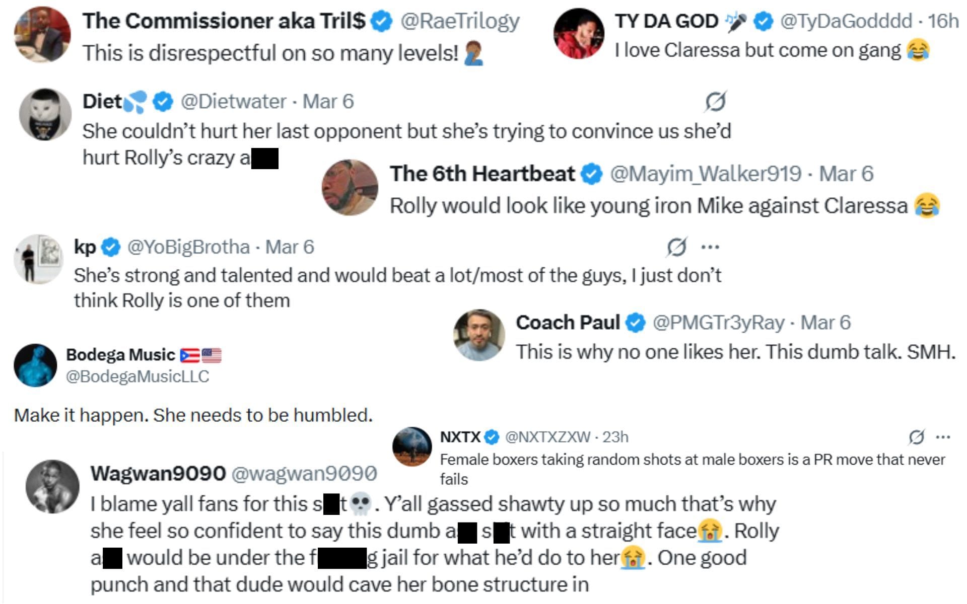 Screenshots courtesy: @dantheboxingman on X