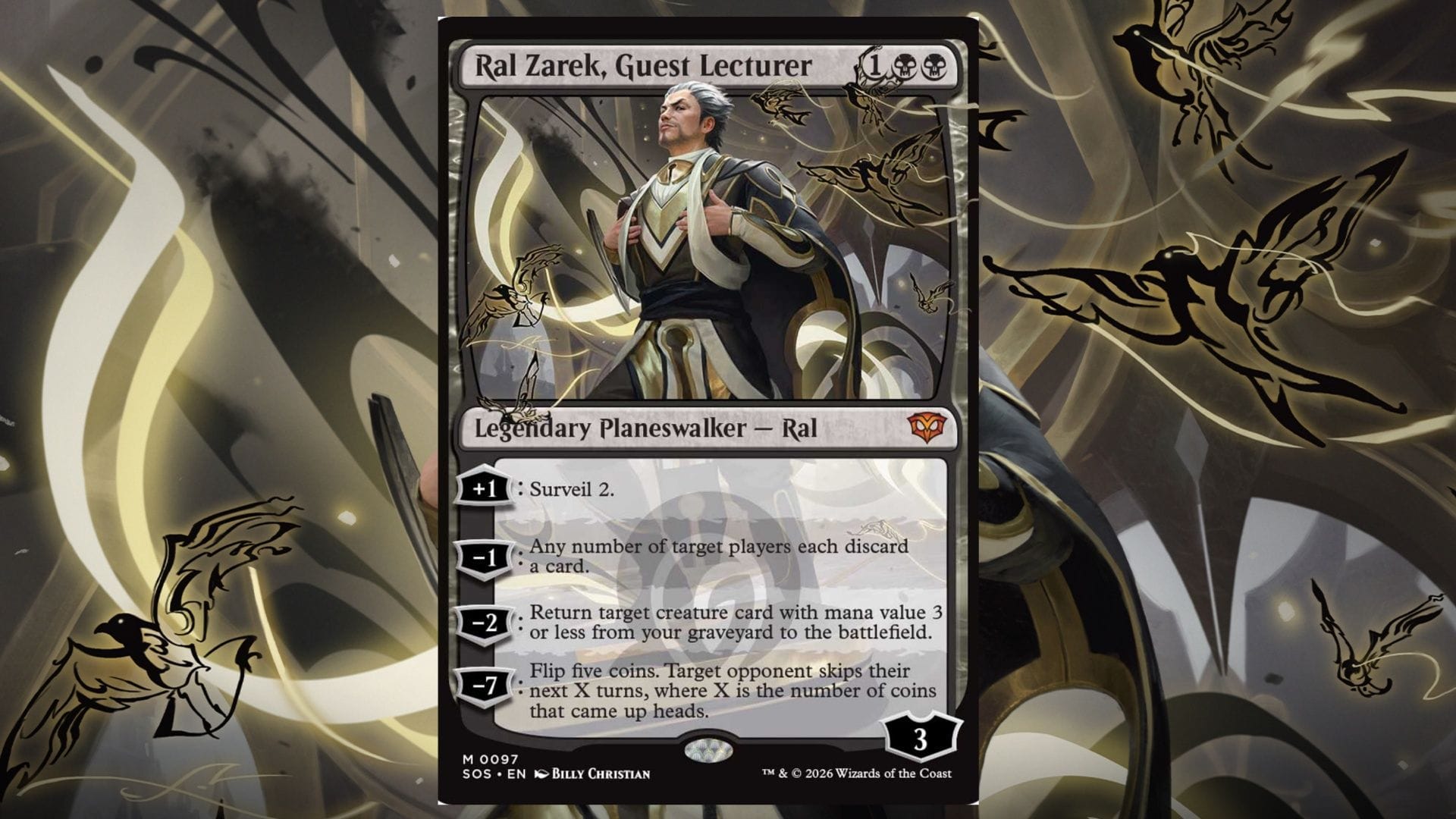 MTG Secrets of Strixhaven spoilers revealed: Ral Zerek Guest Lecturer,  Professor Dellian Fel, Procrastinate, and more