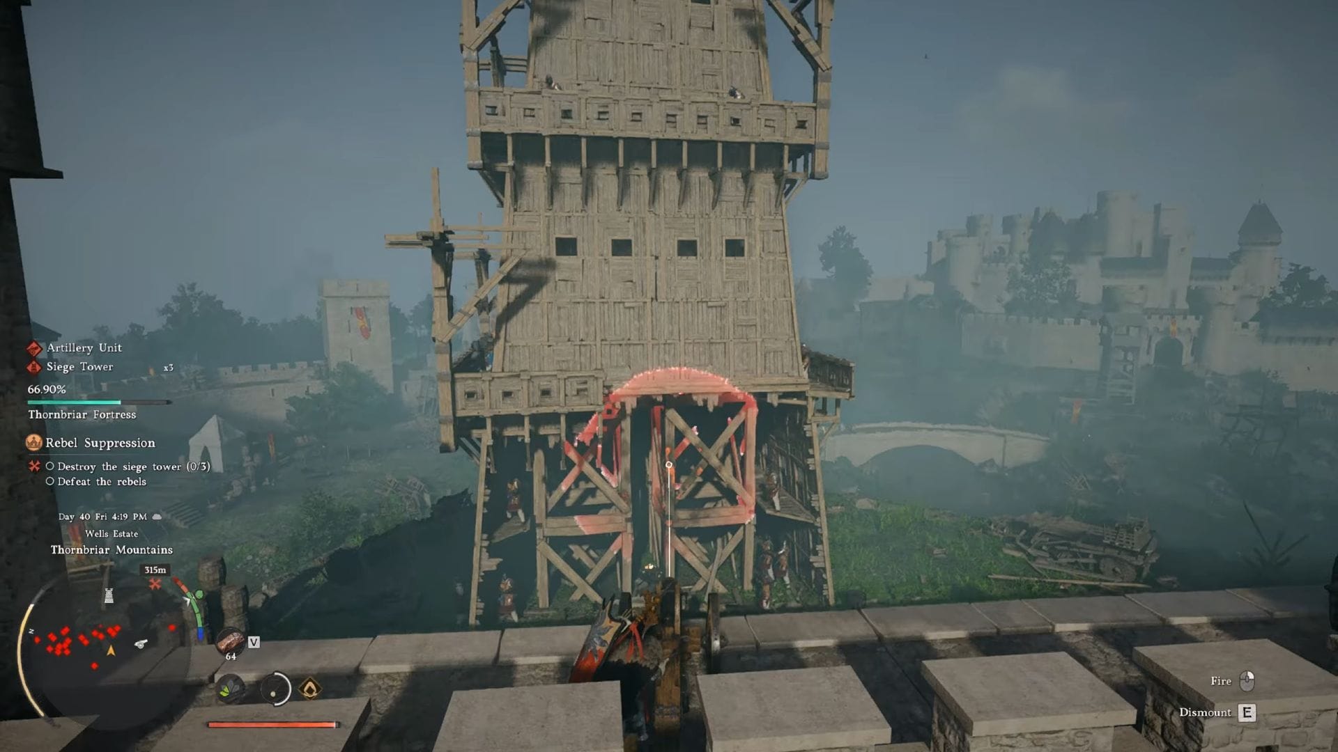 How to destroy the siege towers in Crimson Desert (Rebel Suppression)
