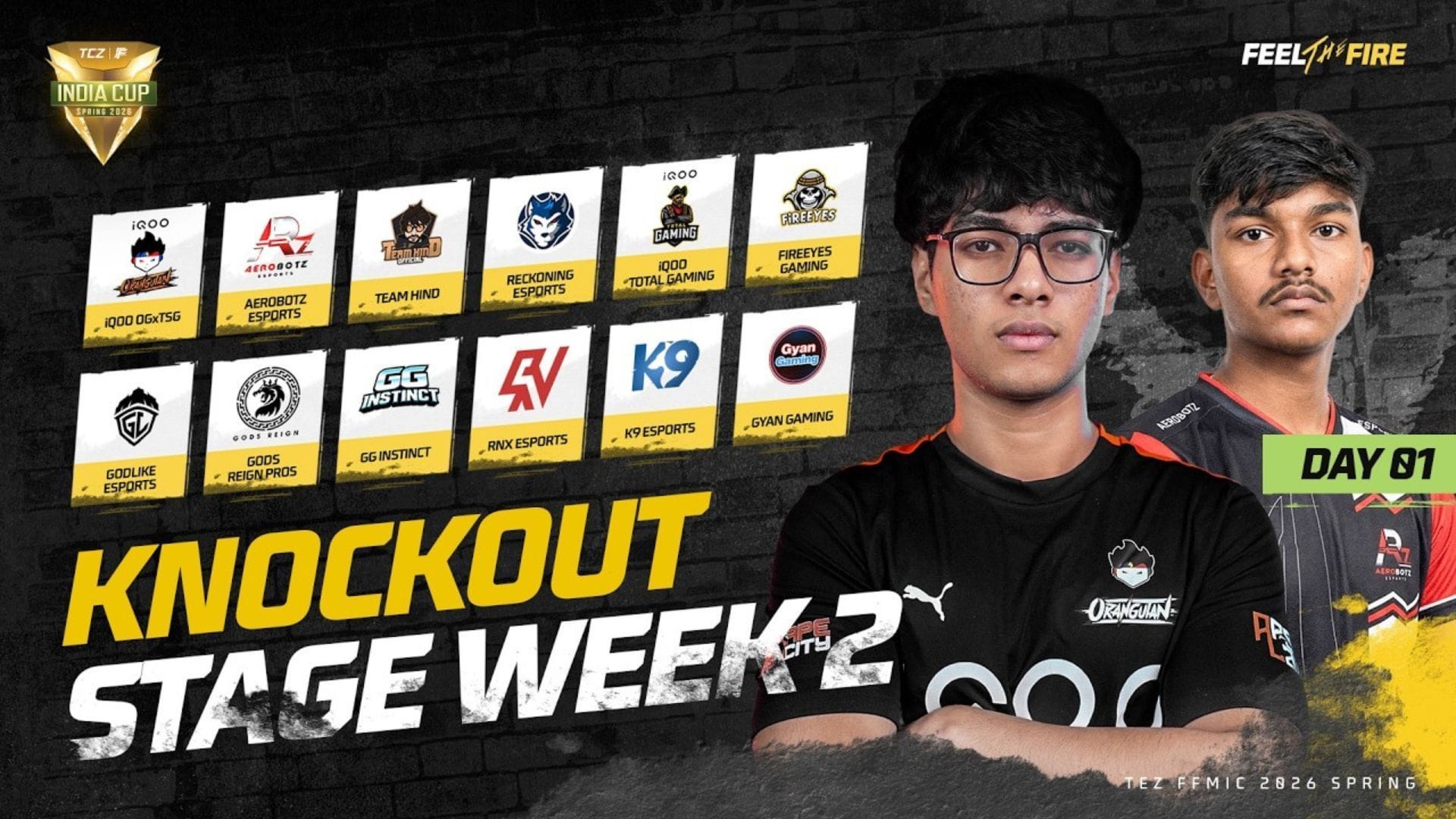 FFMIC 2026 Knockout Week 2 Day 1: Teams, date, format, and how to watch