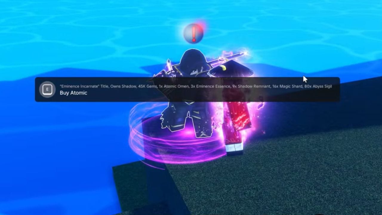 The Atomic NPC (Image via Roblox)
