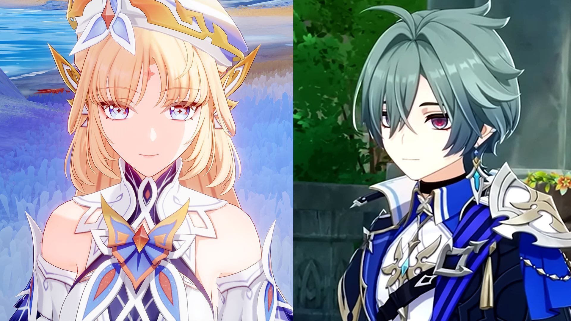 Nicole and Lohen in Genshin Impact (Image via Sportskeeda Gaming/HoYoverse)