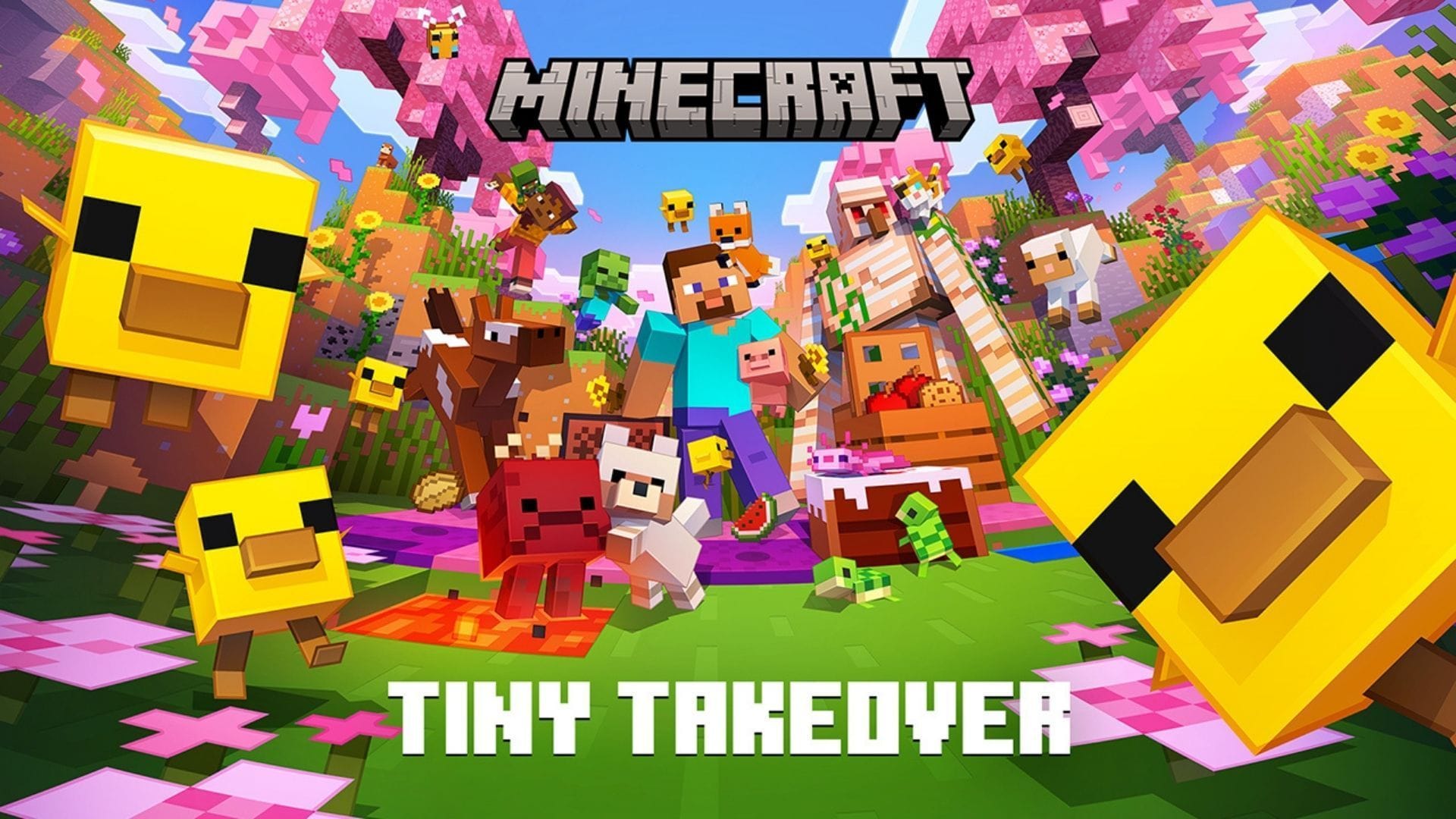 Minecraft Tiny Takeover update release date announced
