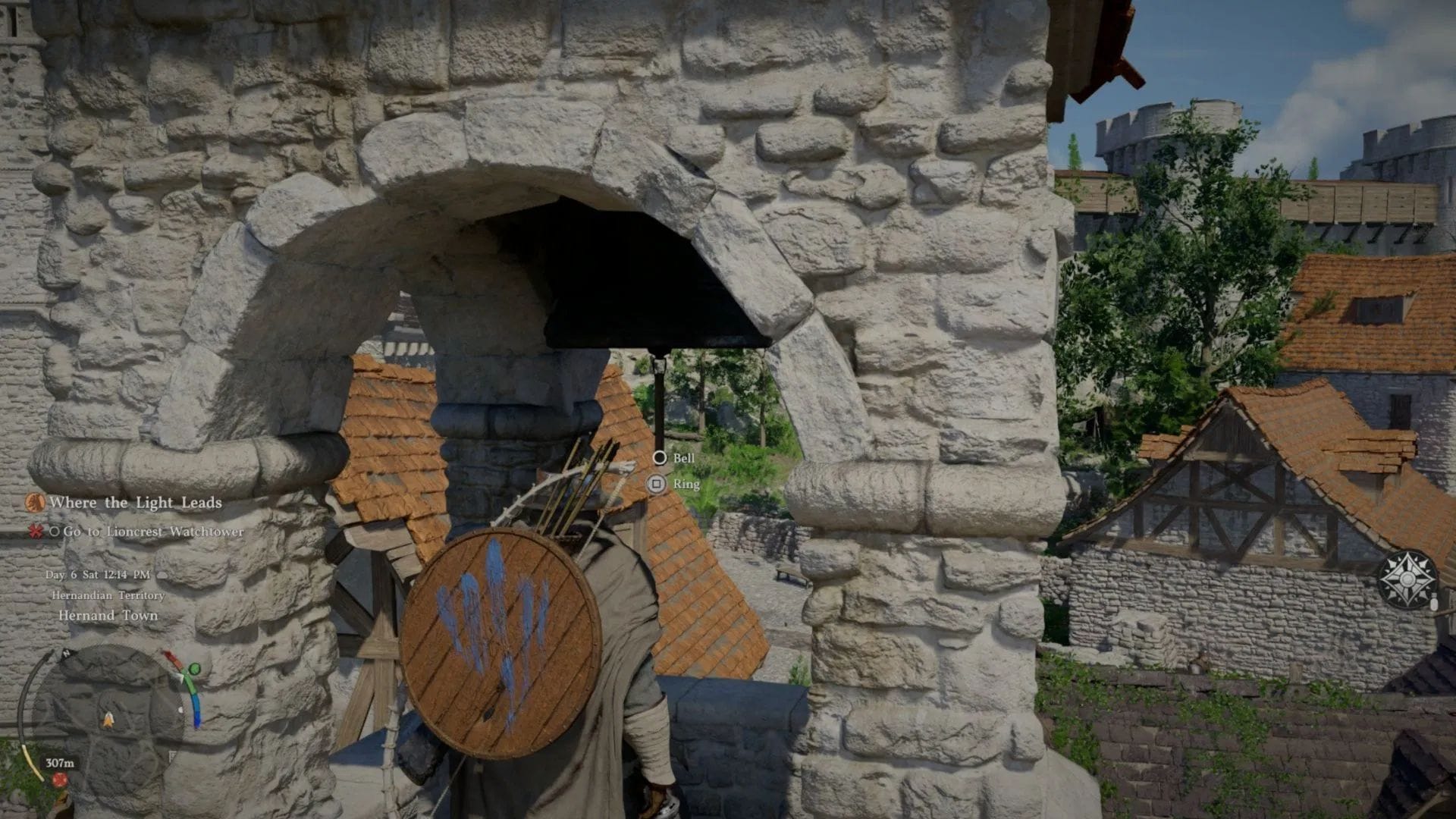 Where to find all Bell Towers to reveal the Crimson Desert map?