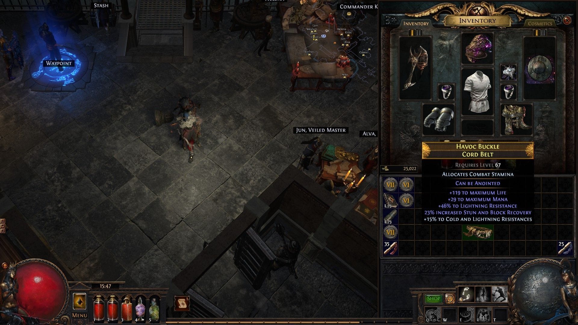 Path of Exile Sione's Ambition Affected Skills, How to Anoint,