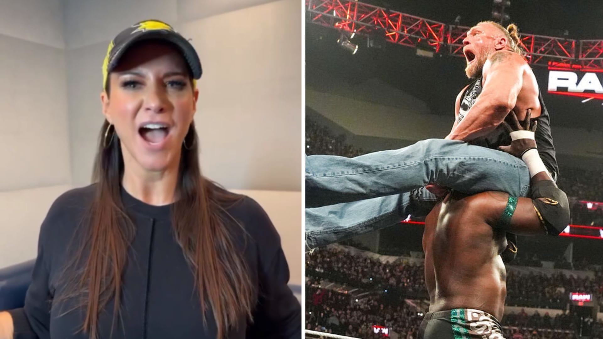 Stephanie McMahon breaks silence after Oba Femi destroys Brock Lesnar on WWE RAW