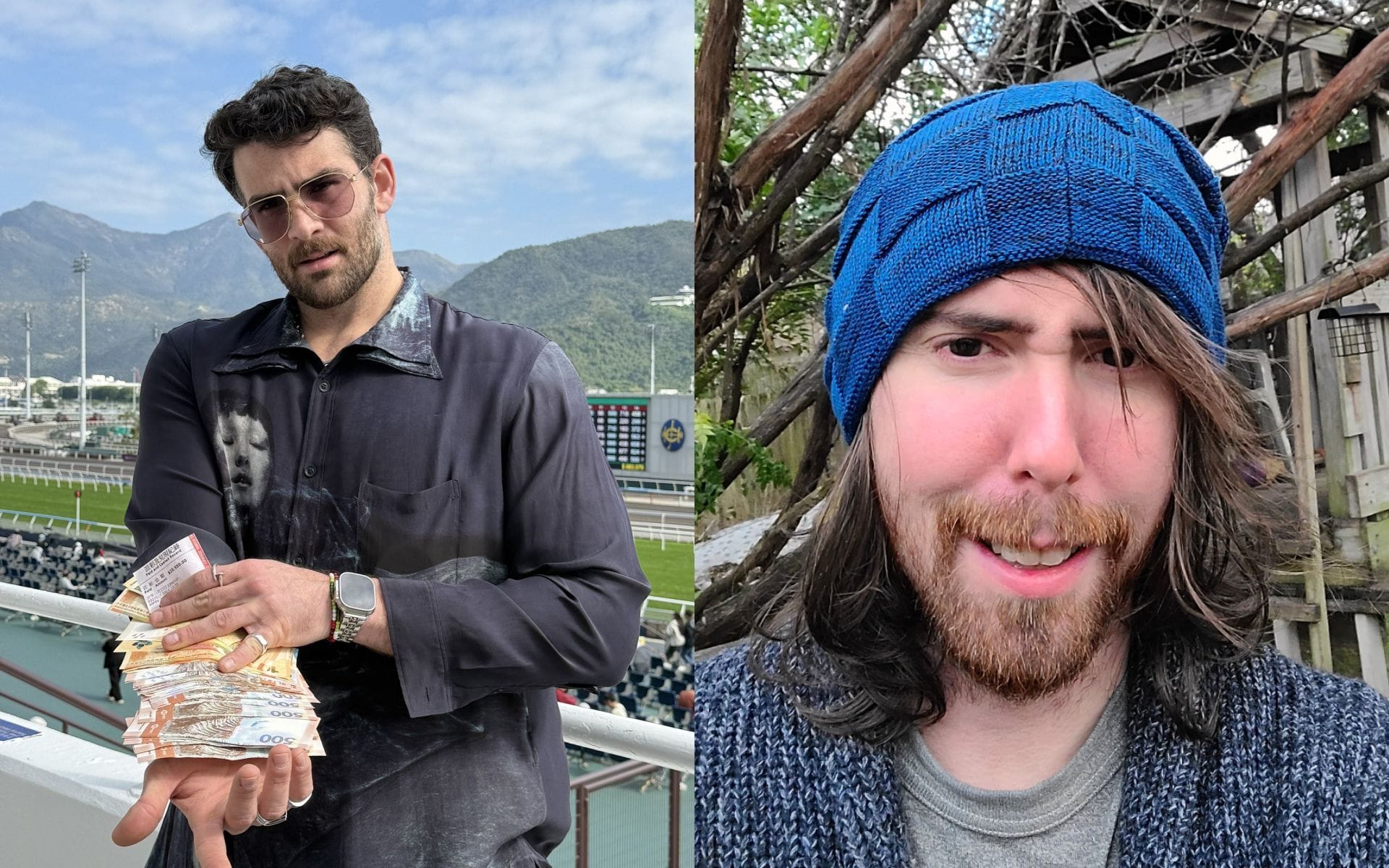 "Twitch banned me for saying Zionist animals btw": HasanAbi reacts as Asmongold comments on "parasite migrants"