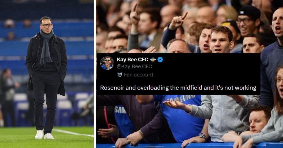 “Never learns”, “The worst gambler” – Chelsea fans slam Liam Rosenior for starting XI decision vs Everton