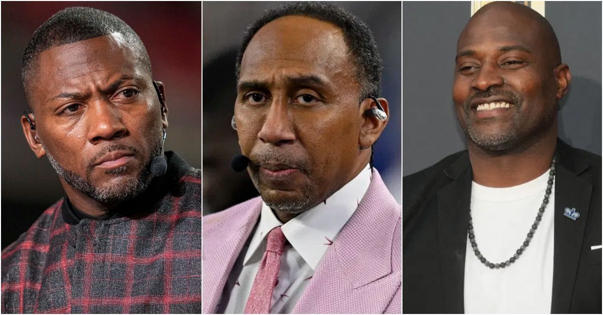 "He's a race baiter... With white baby momma": Marcellus Wiley torches Ryan Clark for defending Stephen A. Smith in beef vs. Jason Whitlock 