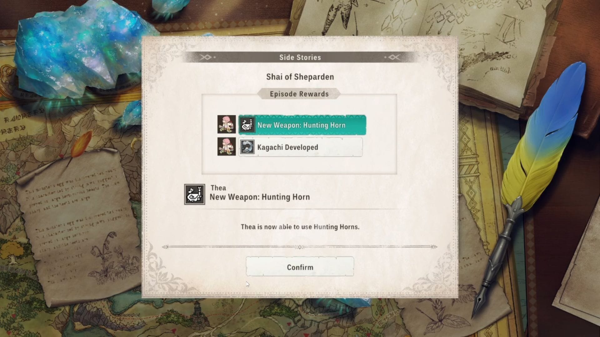 Shai of Sheparden rewards (Image via Sportskeeda Gaming || Capcom)