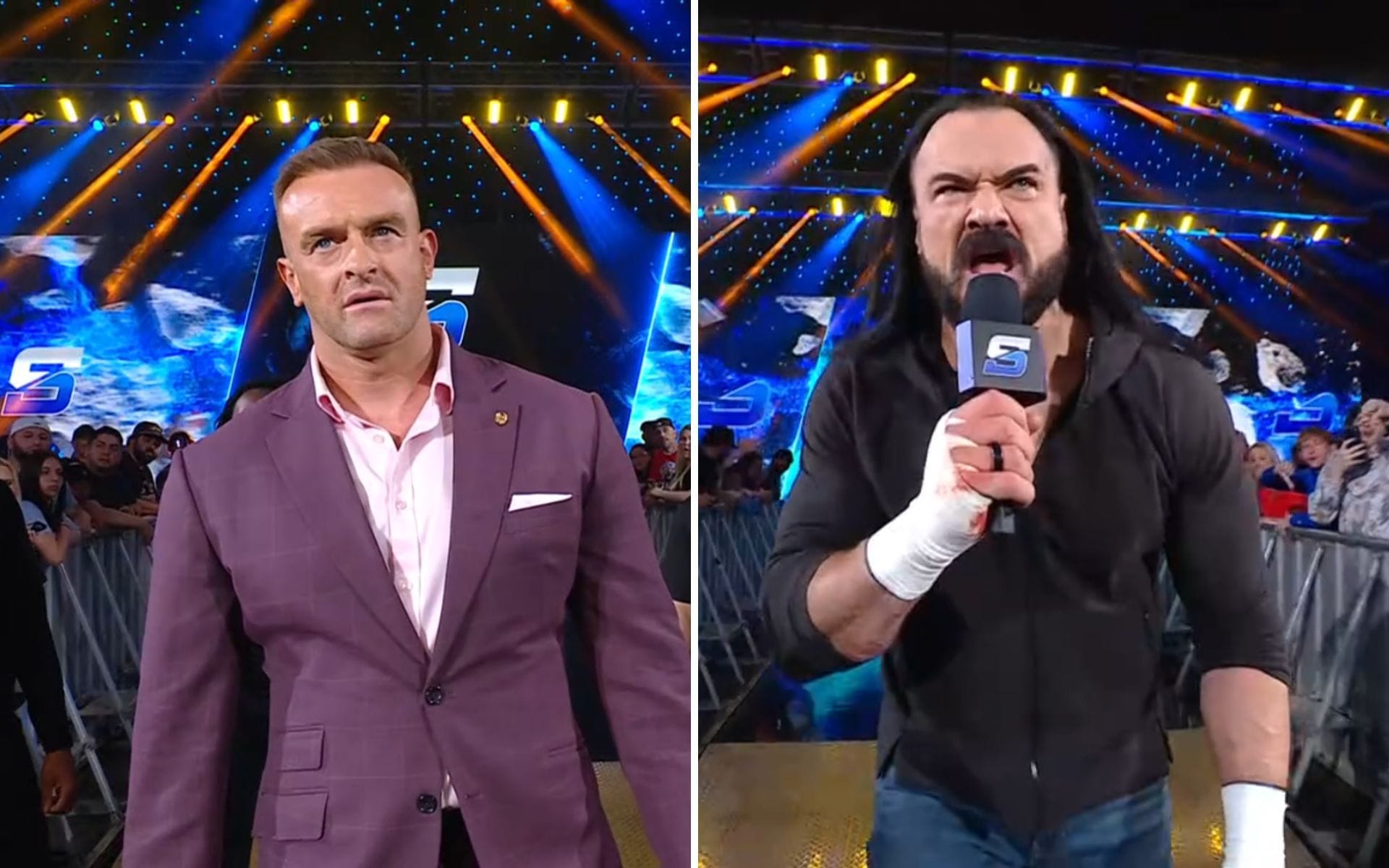 Nick Aldis threatens to fire Drew McIntyre after his brutal backstage assault on former US Champion