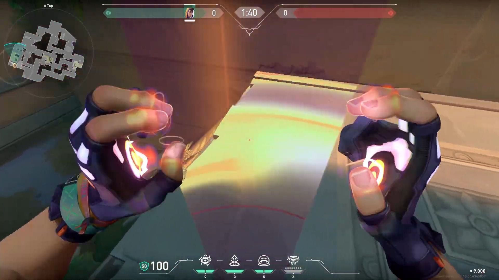 A-Site defending Bassquake position (Image via SK Gaming || Riot Games)