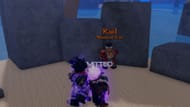 The Avdol Raid NPC spawns behind Bus Stop 14 (Image via Roblox)