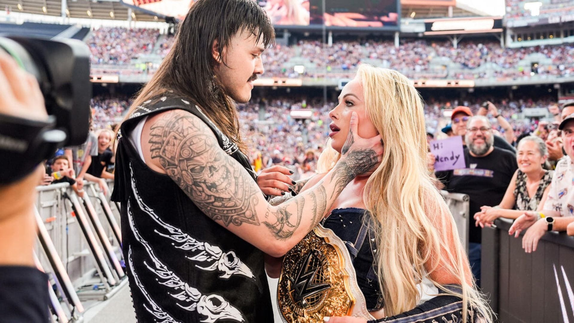 Dominik Mysterio sends a message to Liv Morgan after shockingly losing the WWE Intercontinental Championship on RAW