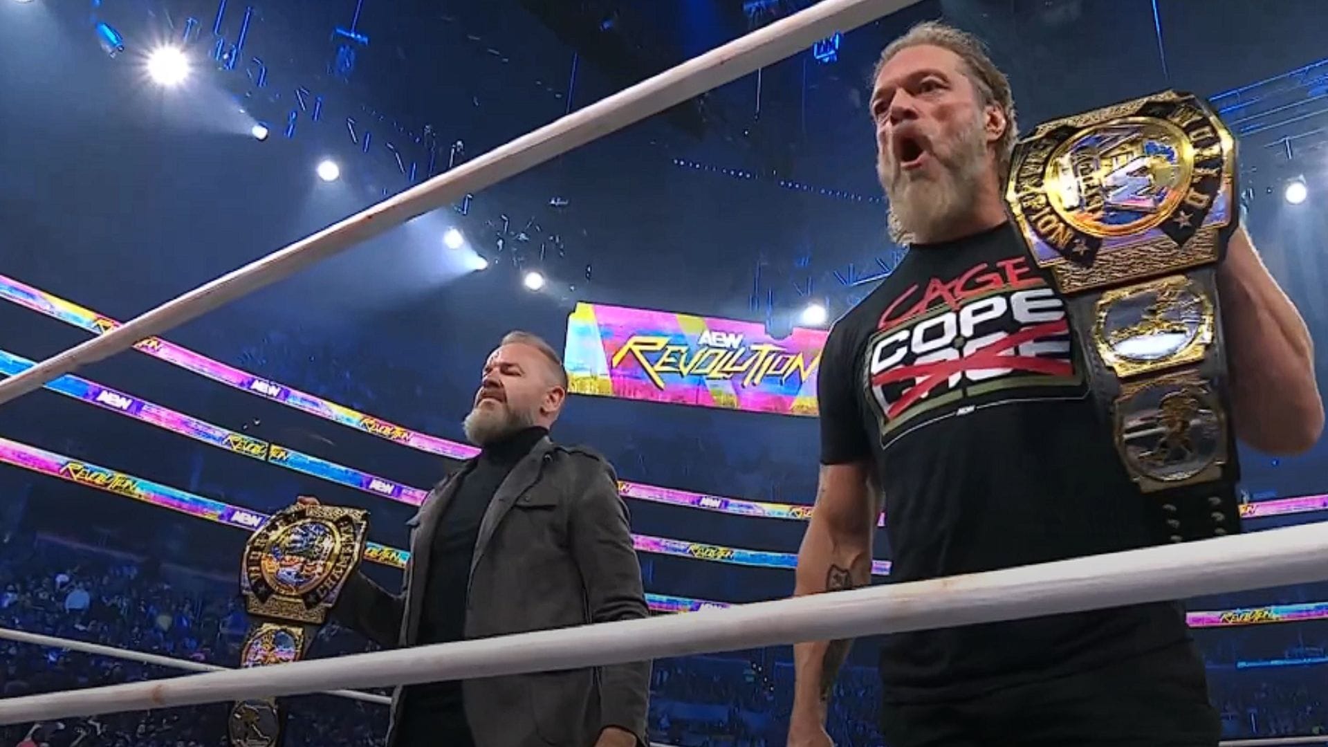 BREAKING: Adam Copeland and Christian Cage make sensational AEW returns at Revolution 2026