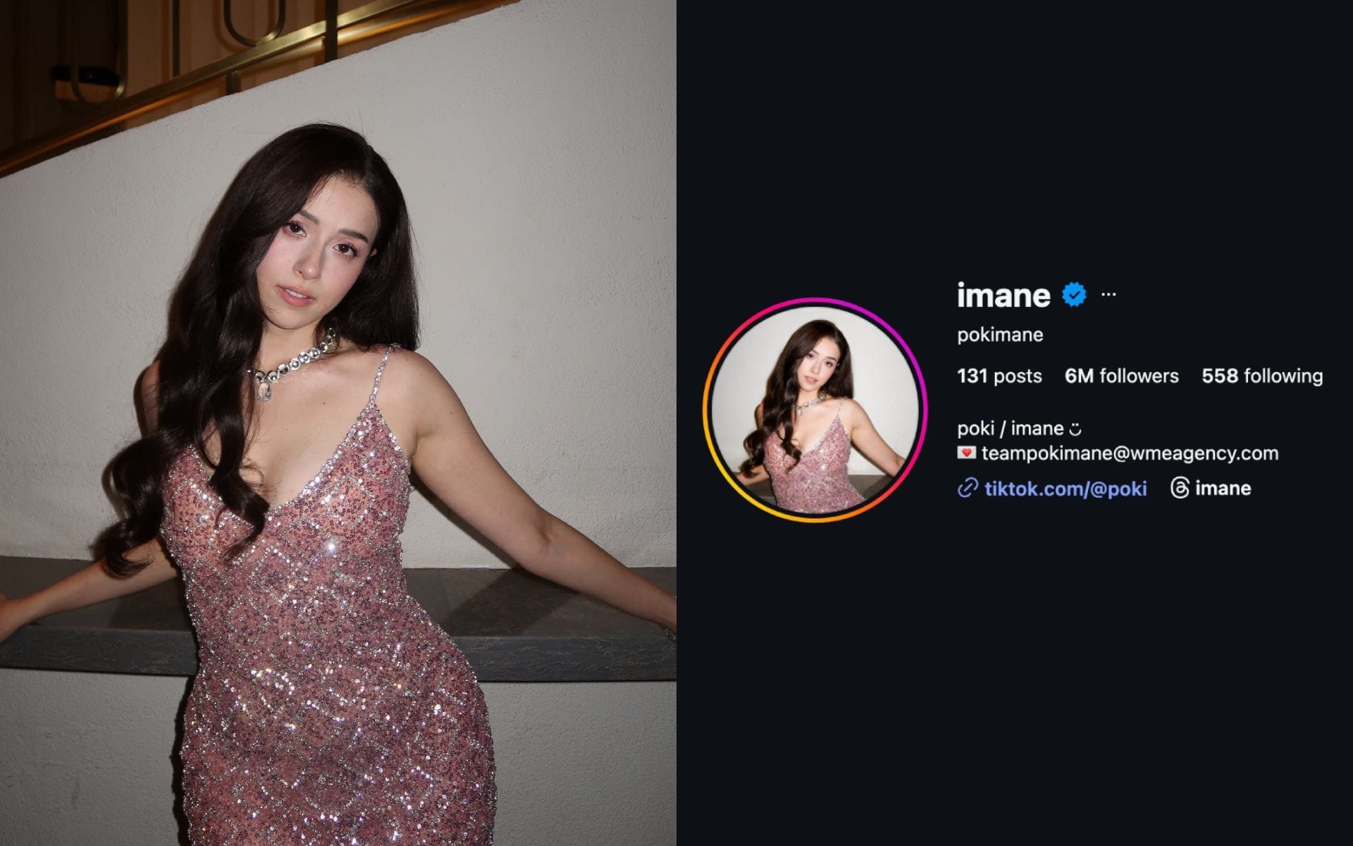 Pokimane says someone demanded $20,000 for Instagram username with her real name