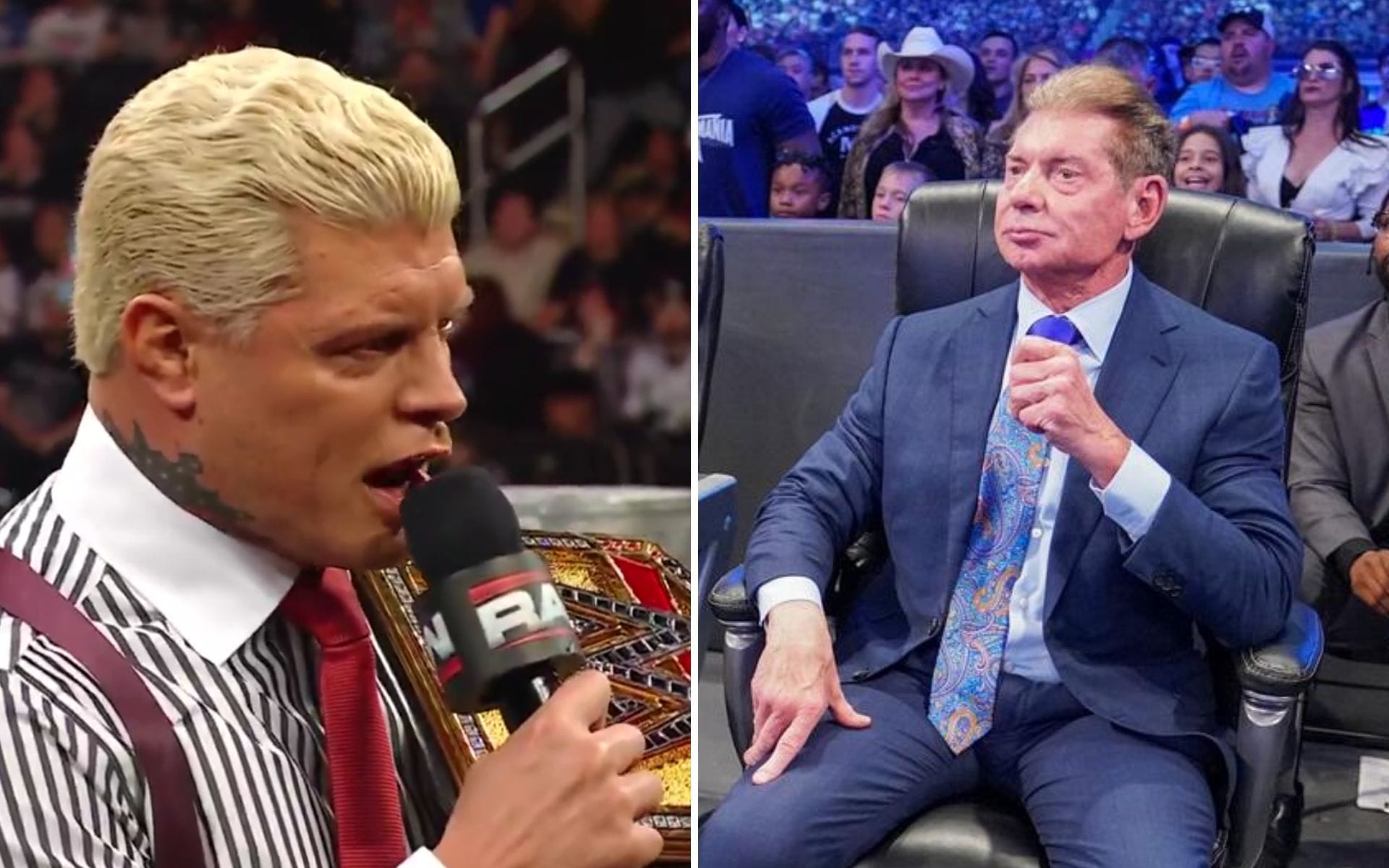 Cody Rhodes references Vince McMahon on RAW and immediately faces the consequences