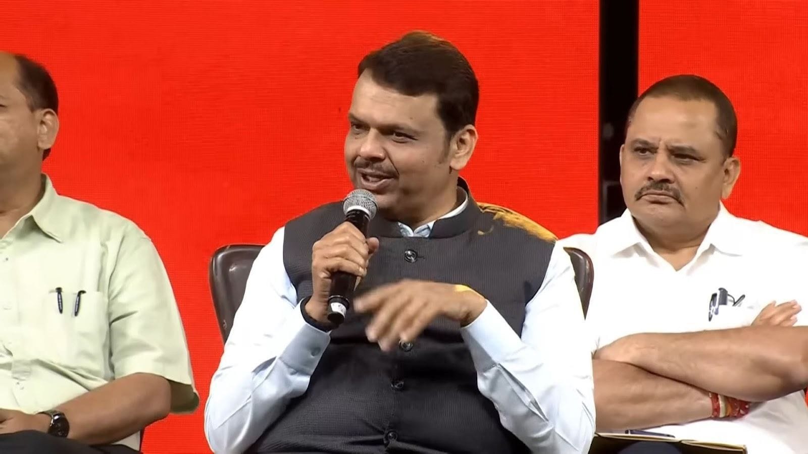 Chief Minister Fadnavis during Gen O: Pixels & Play and Global Esports Games Finals' inauguration (Image via YouTube/@DevendraFadnavis)