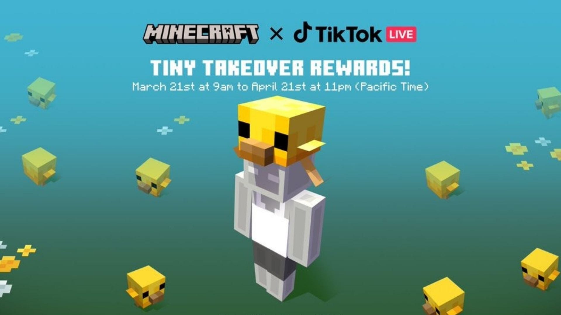 How to get free Baby Chick Bucket hat in Minecraft Bedrock