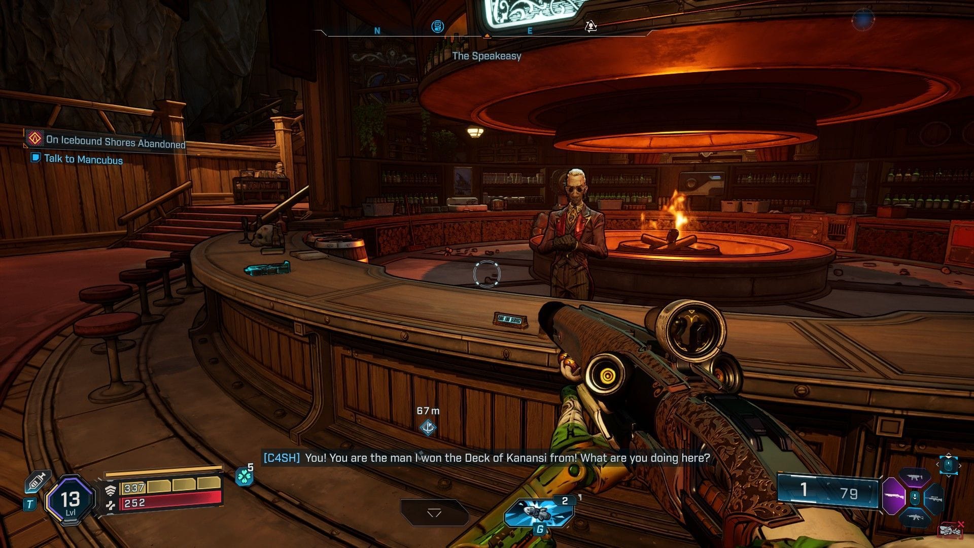 Mancubus will be your humble guide for the quest (Image via 2K)