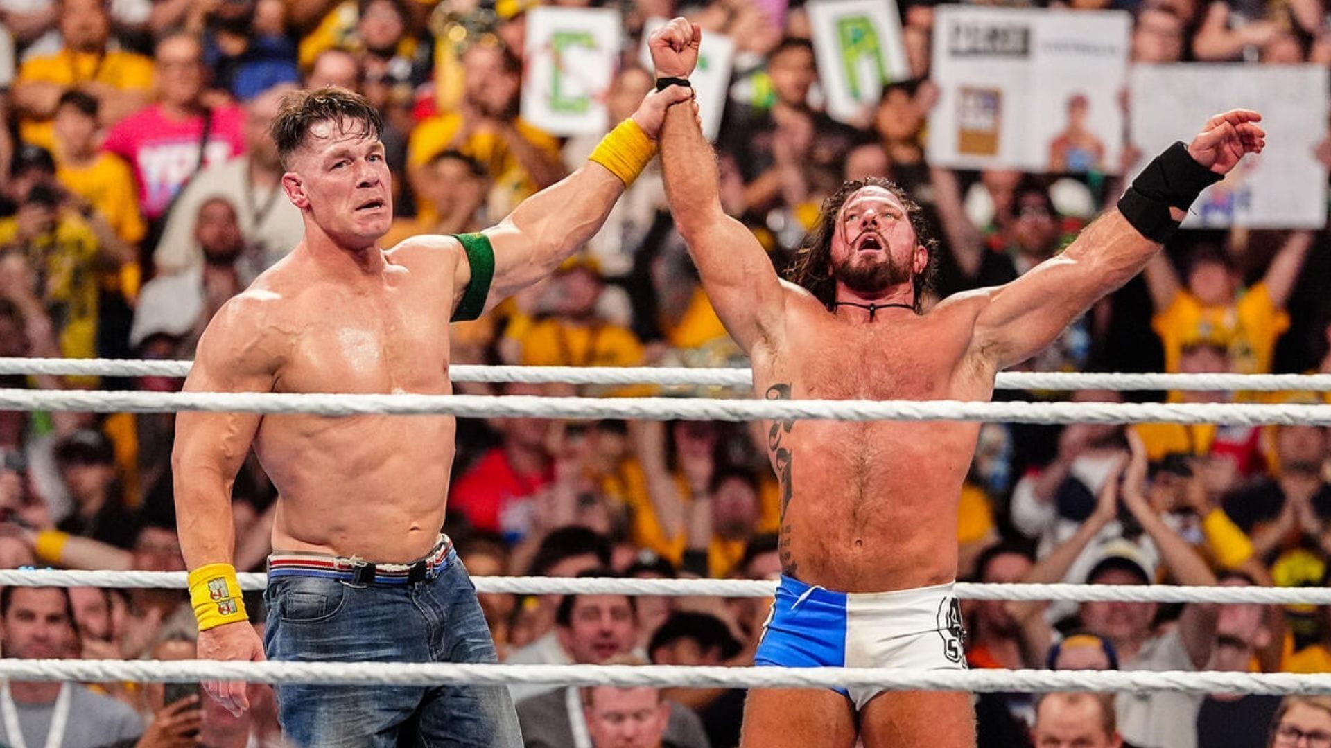 John Cena reacts to AJ Styles' warning post WWE retirement