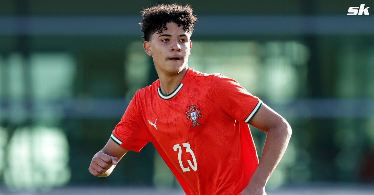 Cristiano Ronaldo Jr eyes up move to father's former club as he trains alongside club's U16 players: Reports