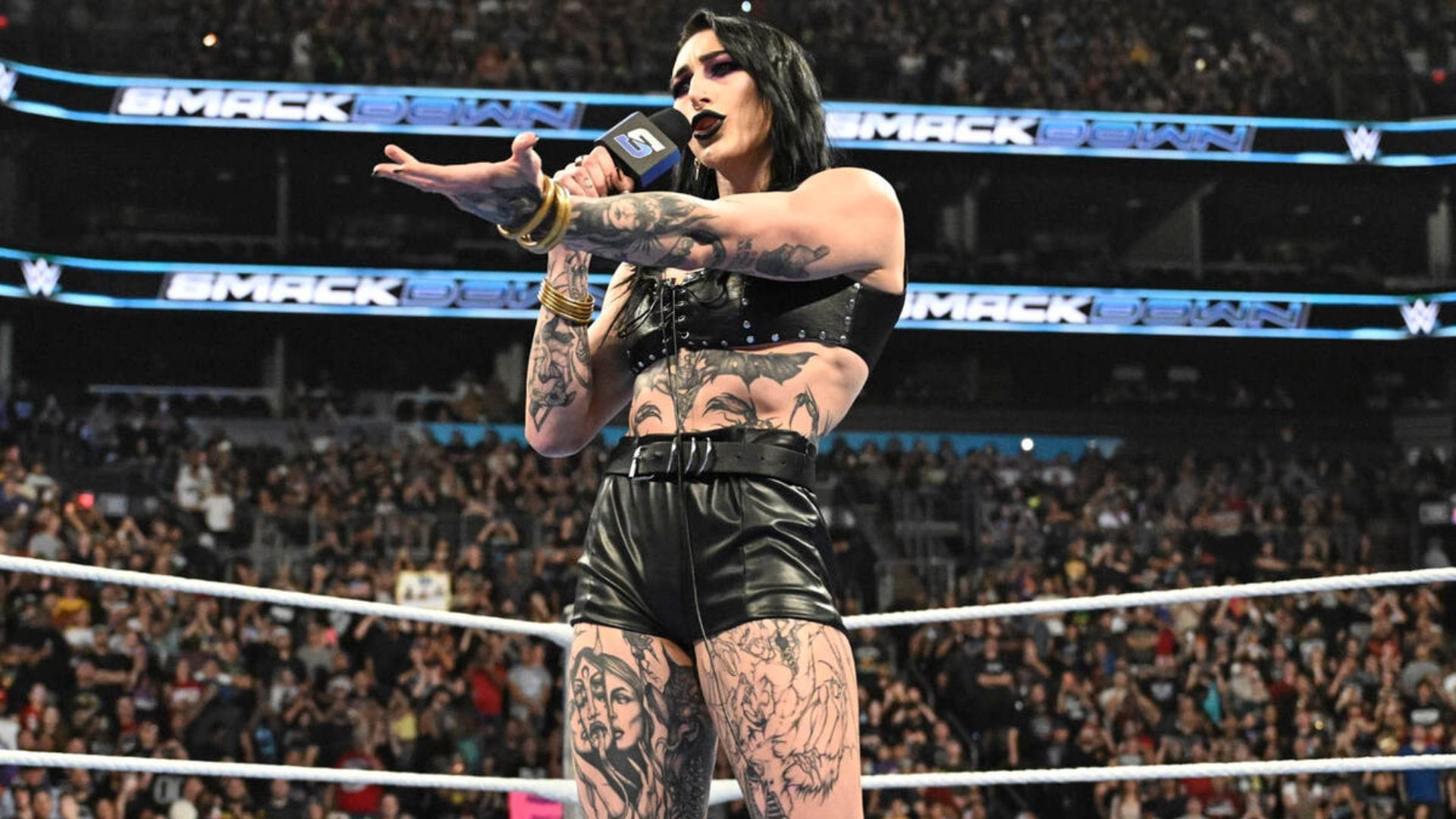 WWE Superstar who was responsible for ambushing Rhea Ripley on SmackDown sends a three-word message