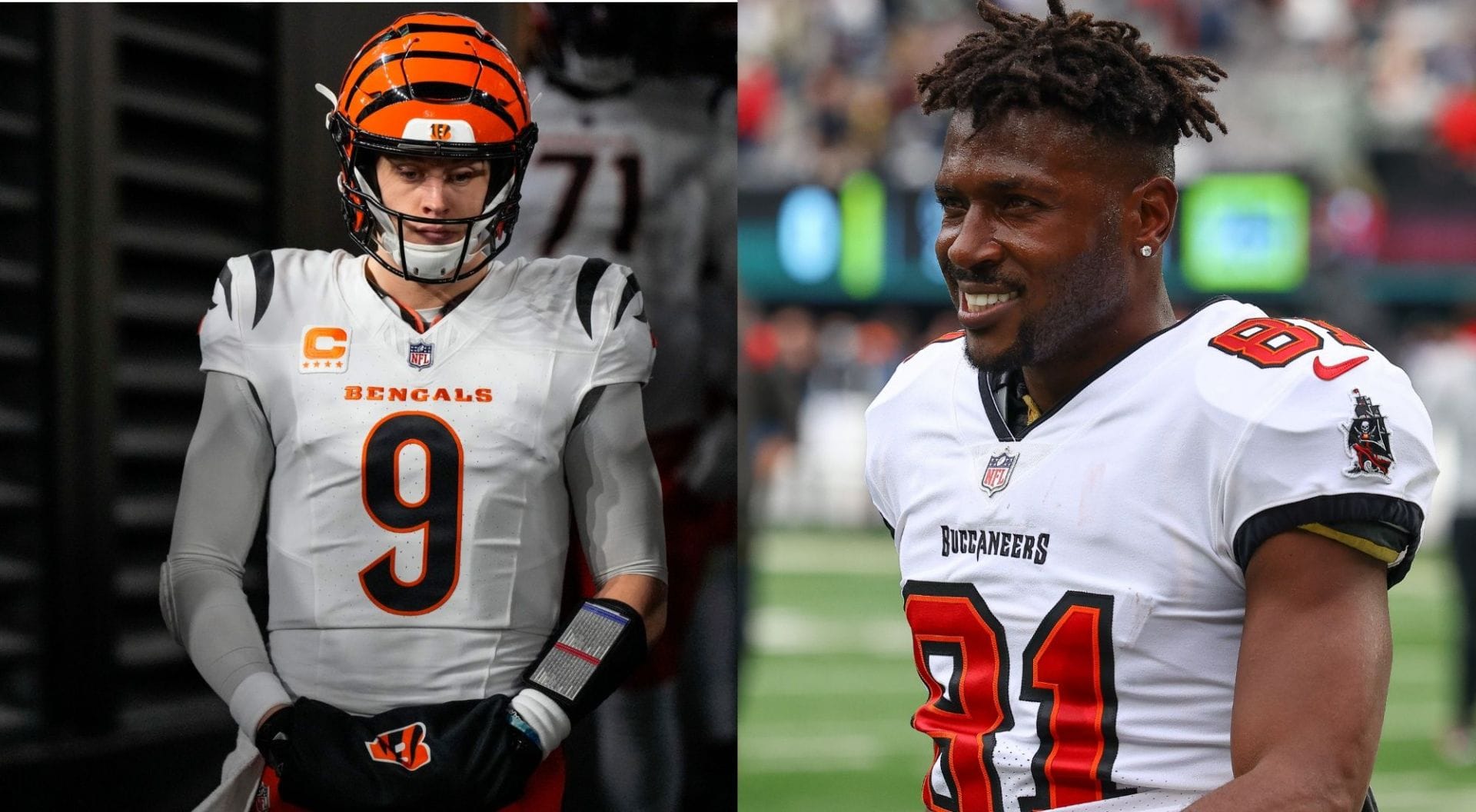 Antonio Brown accuses Joe Burrow of intentionally risking injury as Bengals QB’s suffers multiple scares at Fanatics Flag Football game