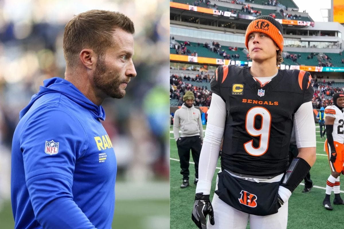 Rams insider makes feelings known on Sean McVay possibly trading for Joe Burrow (Source - IMAGN)