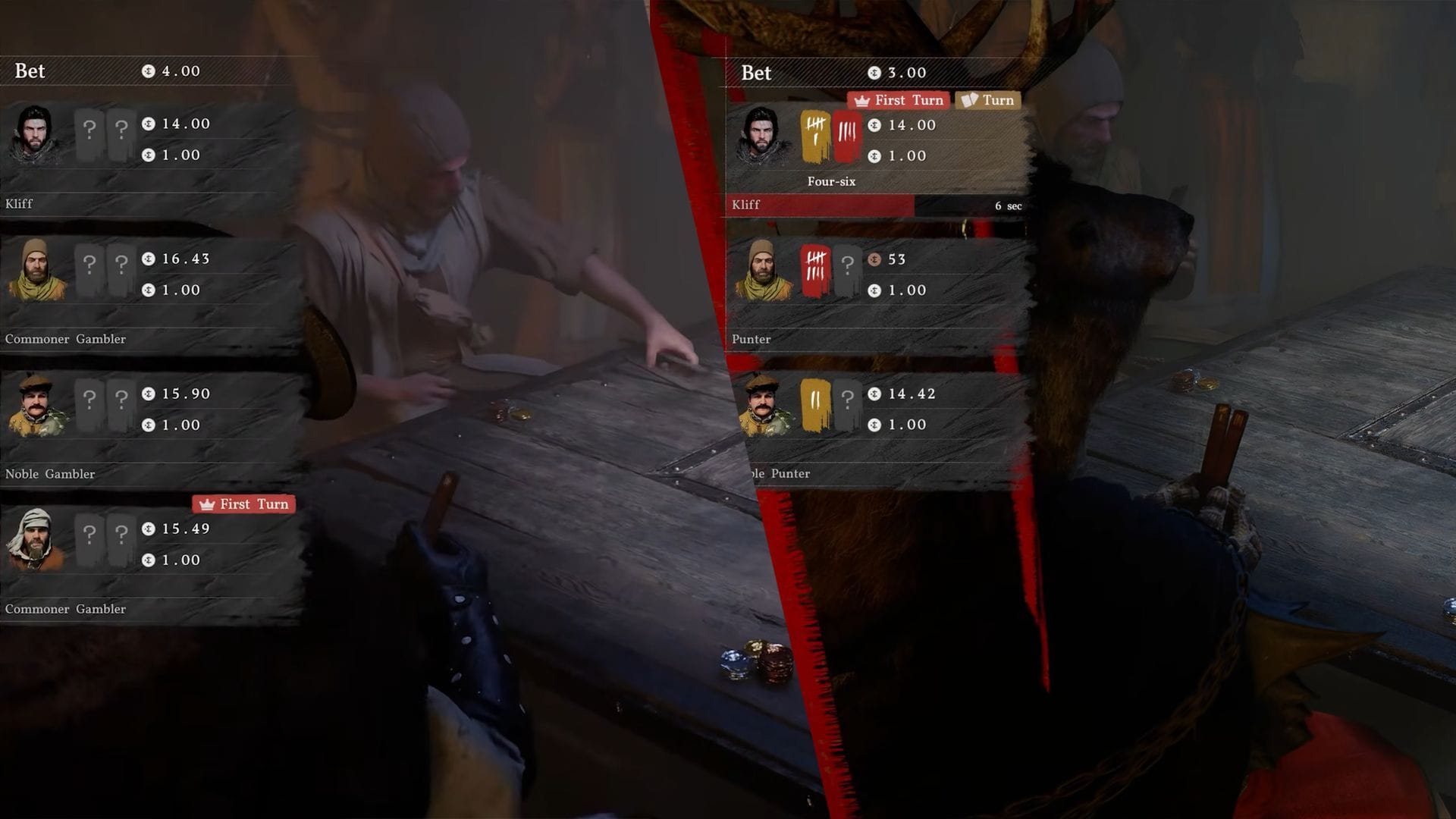 Gamble for silvers at the gambling den for massive amounts of currency (Image via Pearl Abyss)