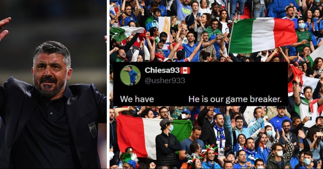 "Thanks for saving this team", "He is our game breaker" - Fans hail Italy star as he shines in 2-0 win over Northern Ireland in WC qualifier